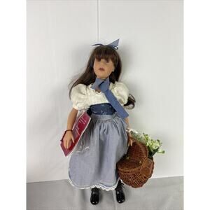 Limited Edition250 Gotz 20” Doll FLOWER GIRL/MAID & BASKET Hildegard Gunzel 1994